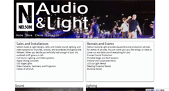 Desktop Screenshot of nelsonaudio.com