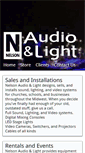 Mobile Screenshot of nelsonaudio.com